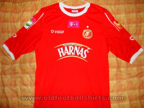 Widzew Lodz Home football shirt 2011 - 2012