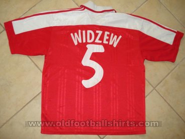 Widzew Lodz Home football shirt 2001 - 2002