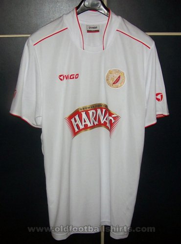 Widzew Lodz Away football shirt 2009 - 2010