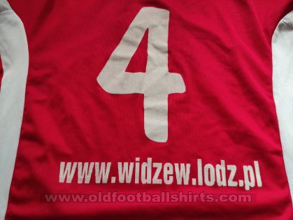 Widzew Lodz Home football shirt 2002 - 2003