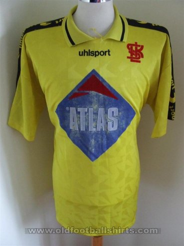 ŁKS Łódź Away football shirt 1997 - 1998