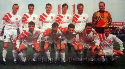 ŁKS Łódź Home football shirt 1993 - 1994