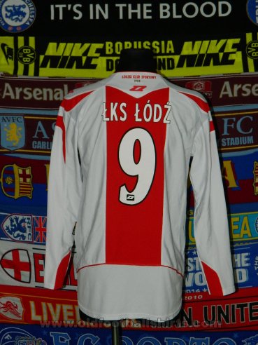 ŁKS Łódź Home football shirt 2011 - 2012