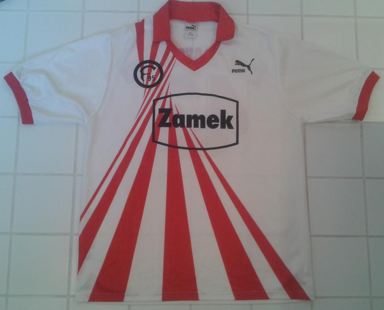 Fanion Vintage Fortuna Düsseldorf - Banderin Foot Allemand Années 70/80