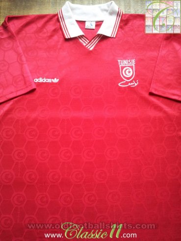 Tunisia Away football shirt 1992 - 1994