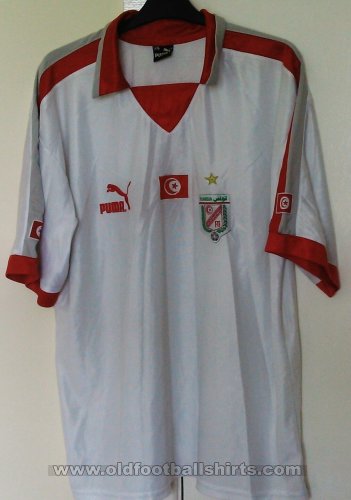 Tunisia Home baju bolasepak 2004