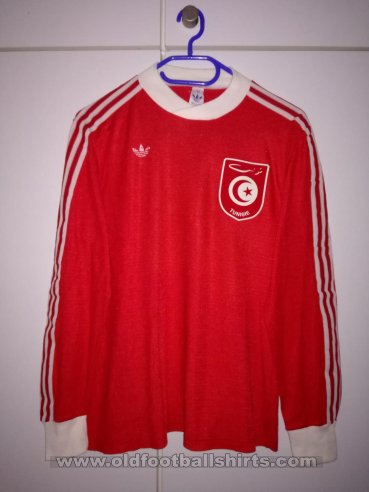 Tunisia Home Camiseta de Fútbol 1985 - 1986