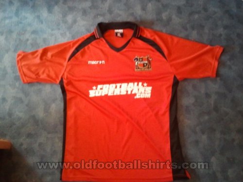 Sheffield FC Home football shirt 2008 - 2009