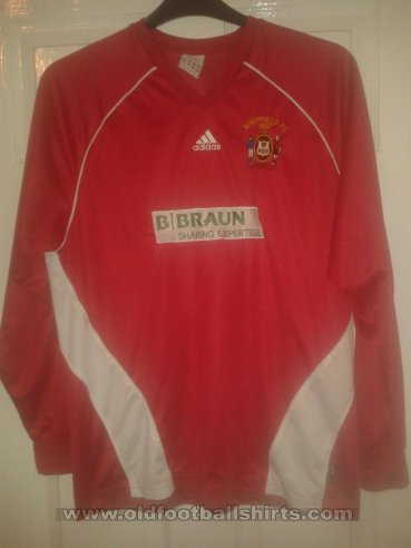 Sheffield FC Home football shirt 2004 - 2006