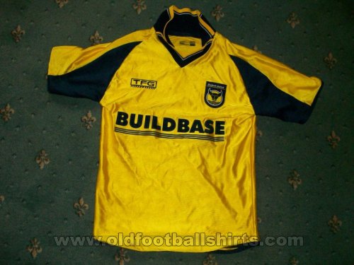Oxford United Home football shirt 2001 - 2003