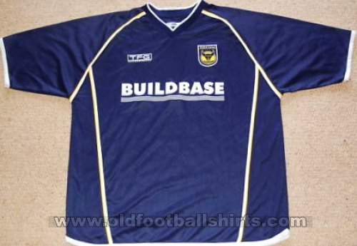 Oxford United Away football shirt 2005 - 2006
