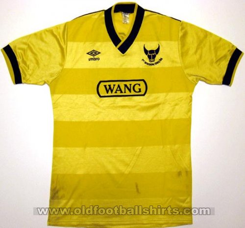 Oxford United Home football shirt 1985 - 1986