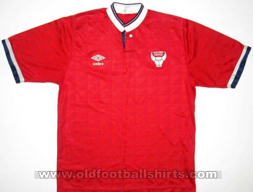 Oxford United Away football shirt 1988 - 1989