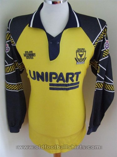 Oxford United Home football shirt 1993 - 1994