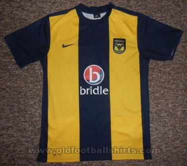 Oxford United Home football shirt 2010 - 2011