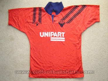 Oxford United Away football shirt 1991 - 1993