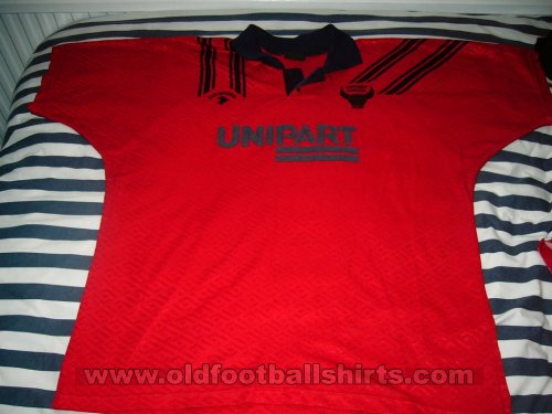 Oxford United Away football shirt 1991 - 1993