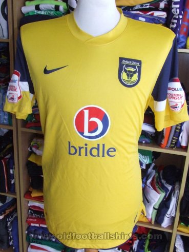 Oxford United Home football shirt 2011 - 2012