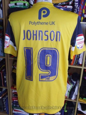 Oxford United Home football shirt 2011 - 2012
