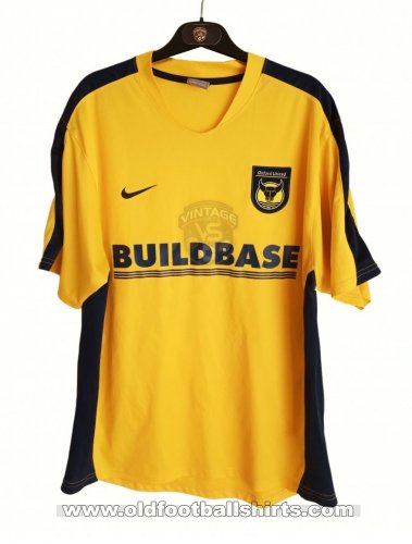 Oxford United Home football shirt 2009 - 2010