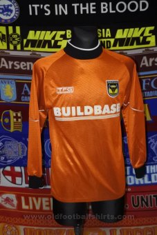Oxford United Goalkeeper football shirt 2001 - 2003