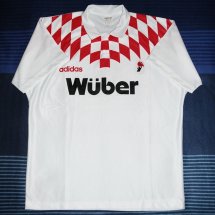 Bari Home football shirt 1994 - 1995 sponsored by Wüber