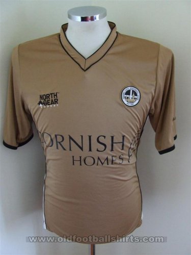 Truro City FC Away football shirt 2008 - 2009