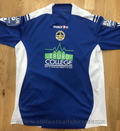 Truro City FC Away football shirt 2011 - 2013