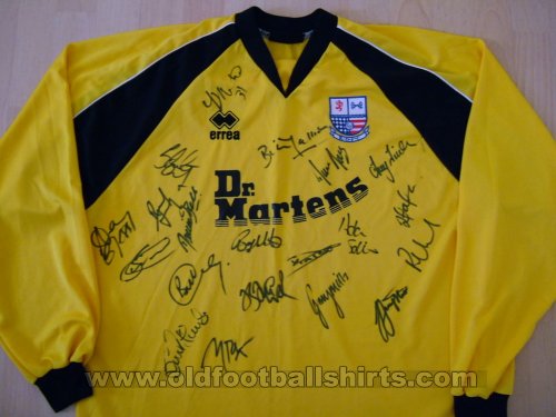 AFC Rushden & Diamonds Away football shirt 2001 - 2003