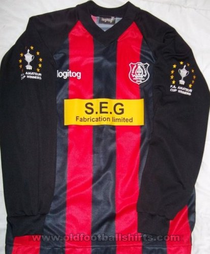 Bishop Auckland FC Away football shirt 2004 - 2005