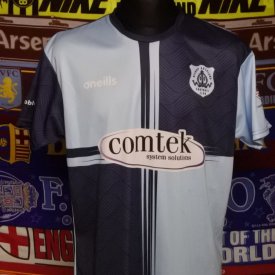Bishop Auckland FC Home football shirt 2022 - 2023 sponsored by Comtek