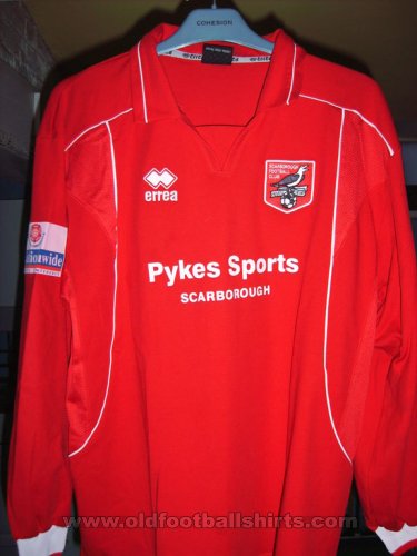 Scarborough Football Club Home football shirt 2004 - 2005