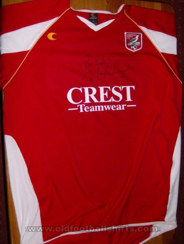 Scarborough Football Club Home football shirt 2006 - 2007