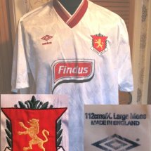 Valletta Home football shirt 1992 - 1994 sponsored by Findus