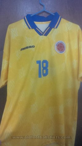 Colombia Home football shirt 1993 - 1997