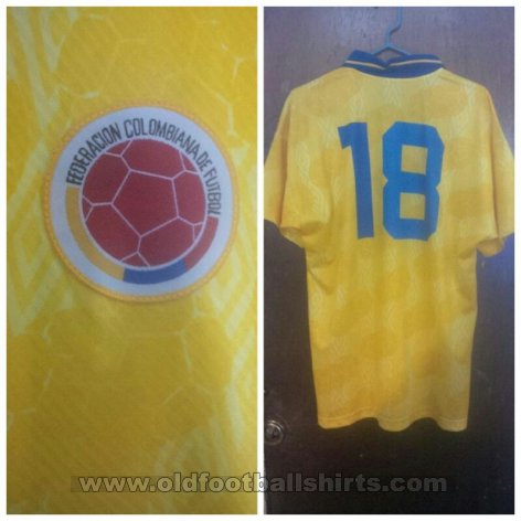 Colombia Home football shirt 1993 - 1997