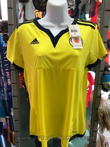 Colombia Womens Teams football shirt 2015