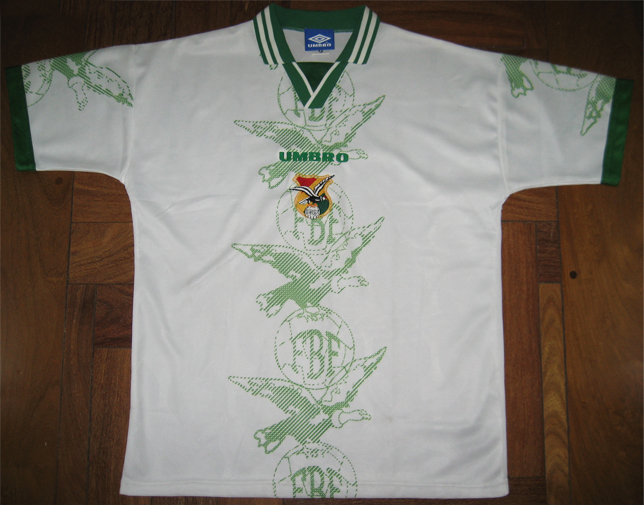 Bolivia Away football shirt 1997 - 1998