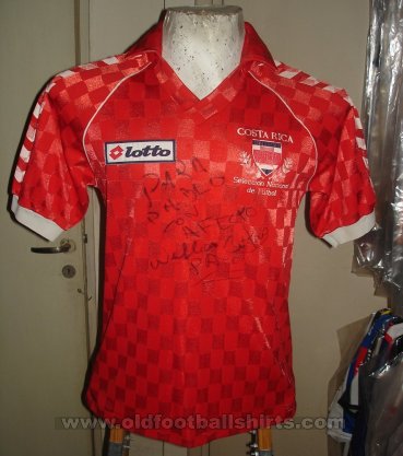 Costa Rica Home football shirt 1990