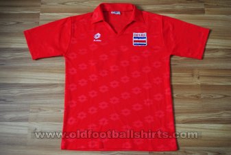 Costa Rica Home maglia di calcio 1990
