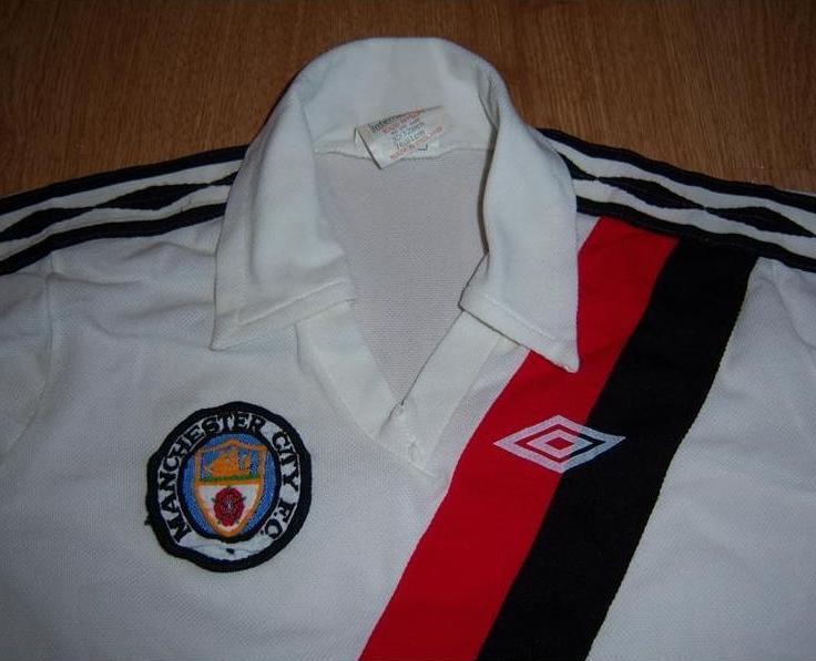 Maillot Extérieur Manchester City 1972/1975 - Réédition Score Draw - Taille M