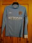 Manchester City Home maglia di calcio 2010 - 2011
