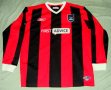 Manchester City Away football shirt 2003 - 2004