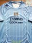 Manchester City Home maglia di calcio 2007 - 2008