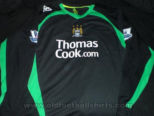 Manchester City Goalkeeper football shirt 2008 - 2009