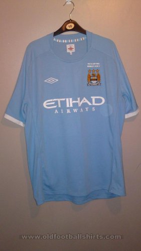 Manchester City Cup Shirt football shirt 2011