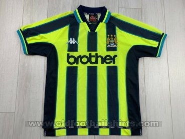 Manchester City Away football shirt 1998 - 1999