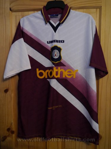 Manchester City Away football shirt 1996 - 1997