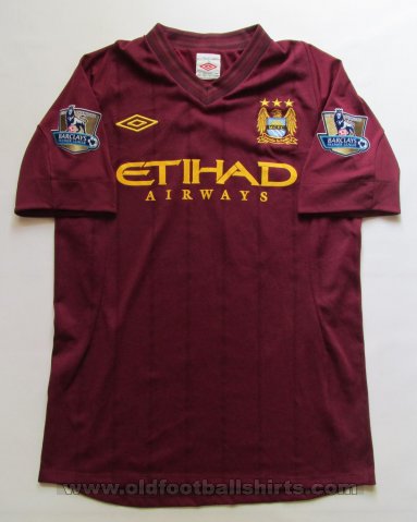 Manchester City Away football shirt 2012 - 2013