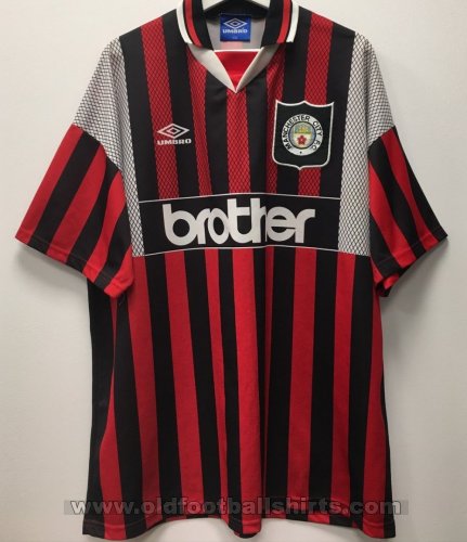 Manchester City Away football shirt 1994 - 1996
